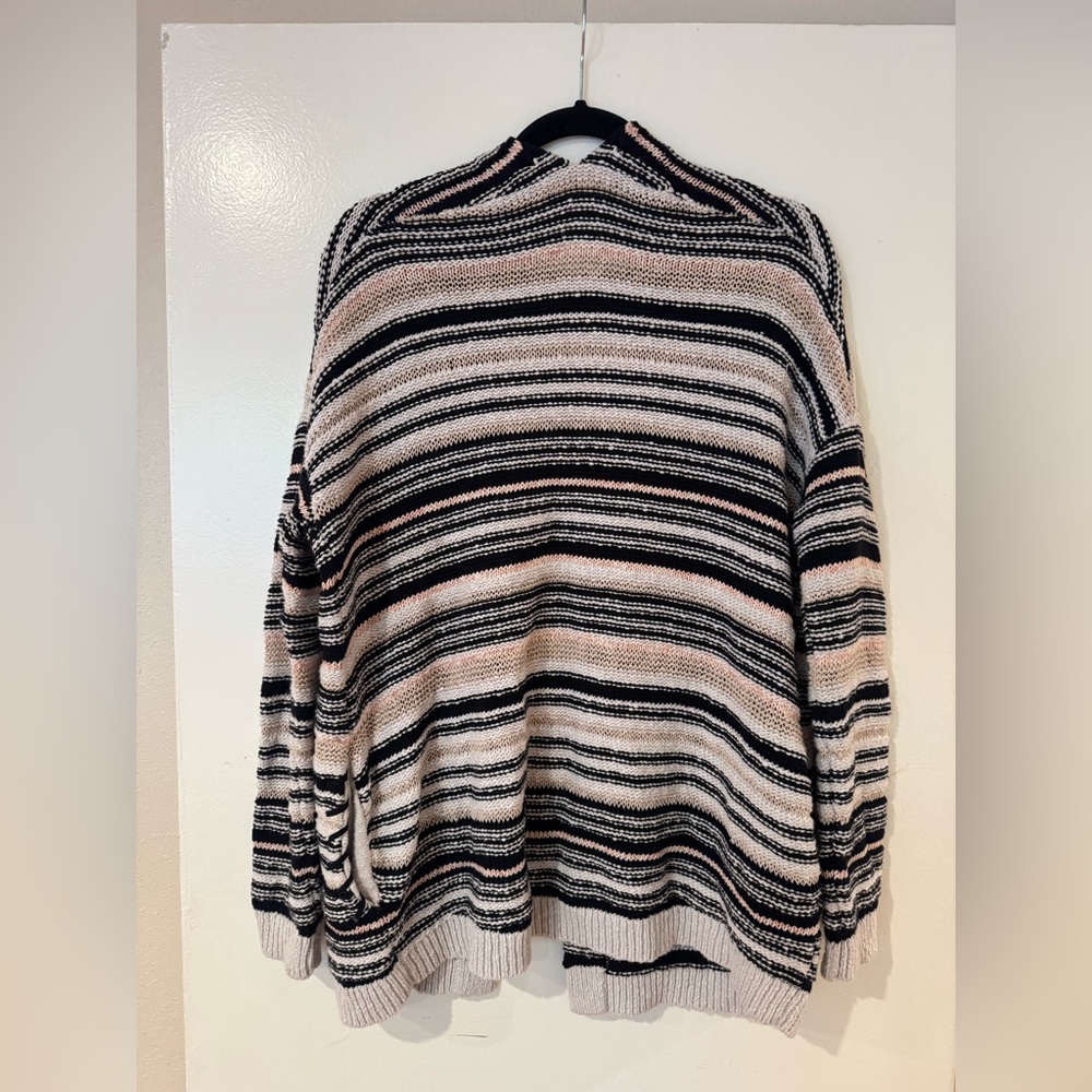 Maje Black and White Knit Cardigan - Picture 6 of 6